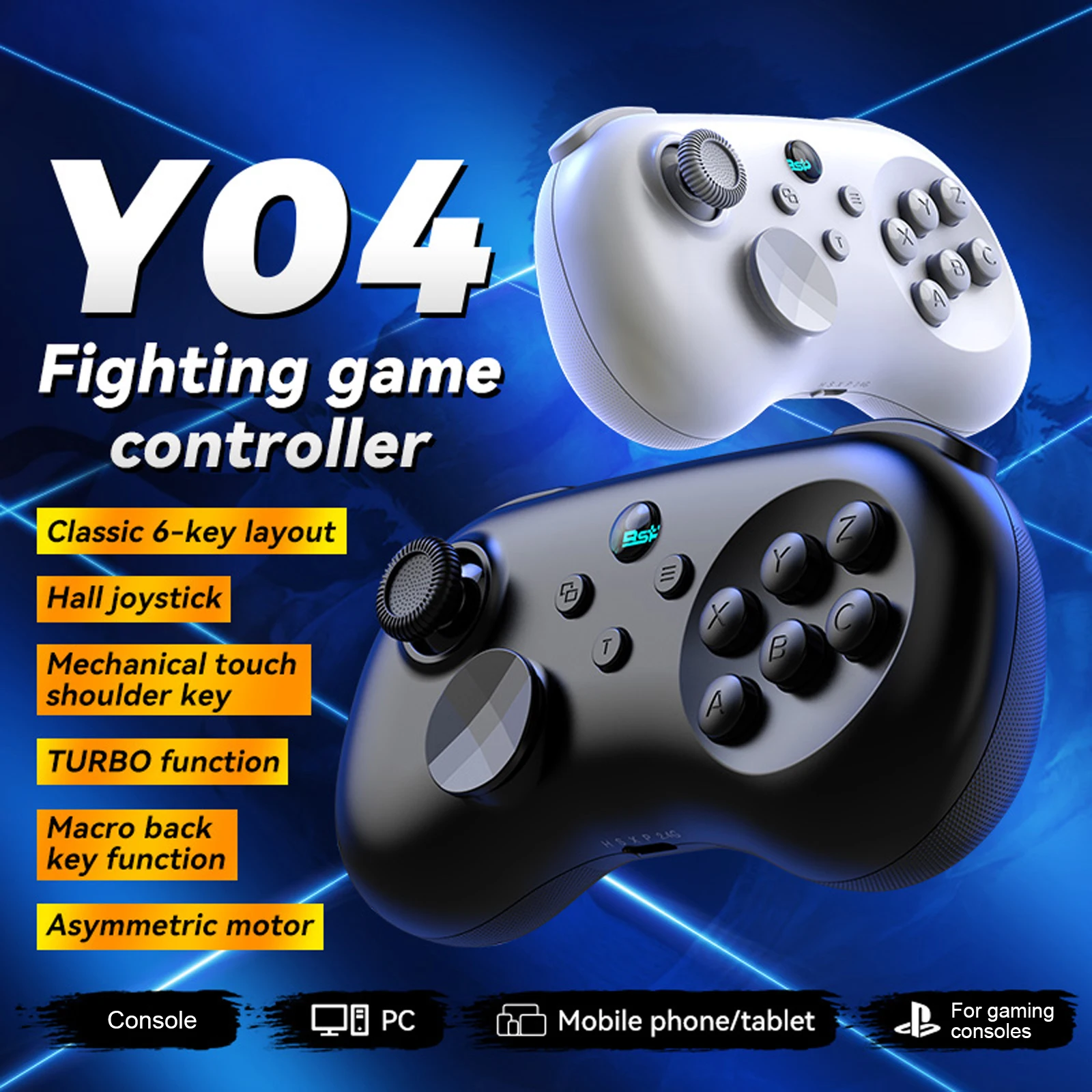 Pc Gaming On Mobile - Joystick z efektem Halla, kontroler do