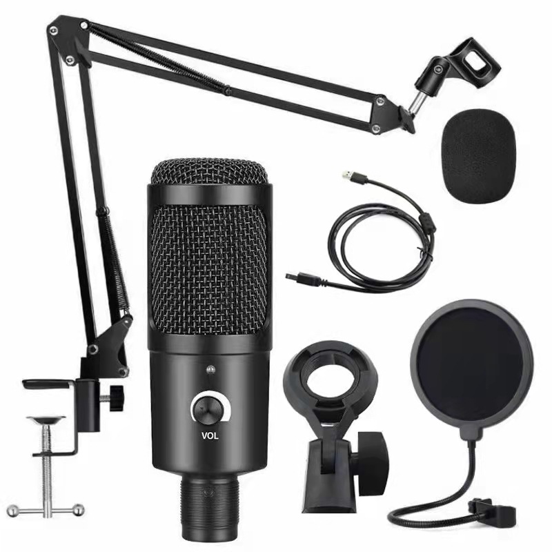Pc Gaming Youtube - Mikrofon pojemnościowy USB Mikrofon do nagrywania