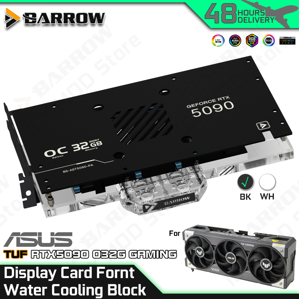 Pc Gaming Rtx 5090 - Blok chłodzenia wodnego Barrow Display Card