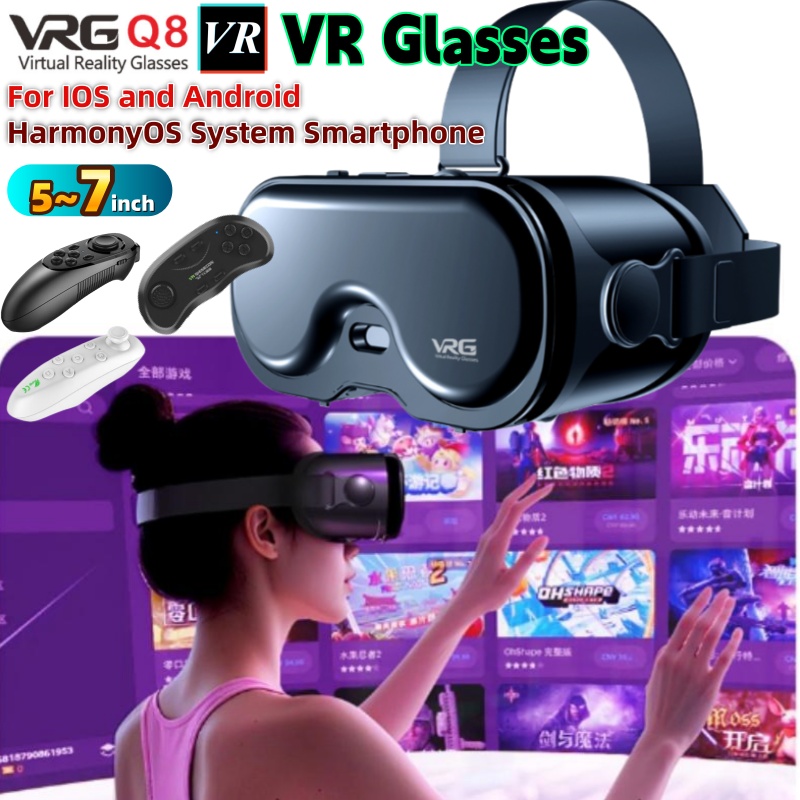 Okulary VRG Q8 do wirtualnej r – Vr Headset Pc recenzja i cena