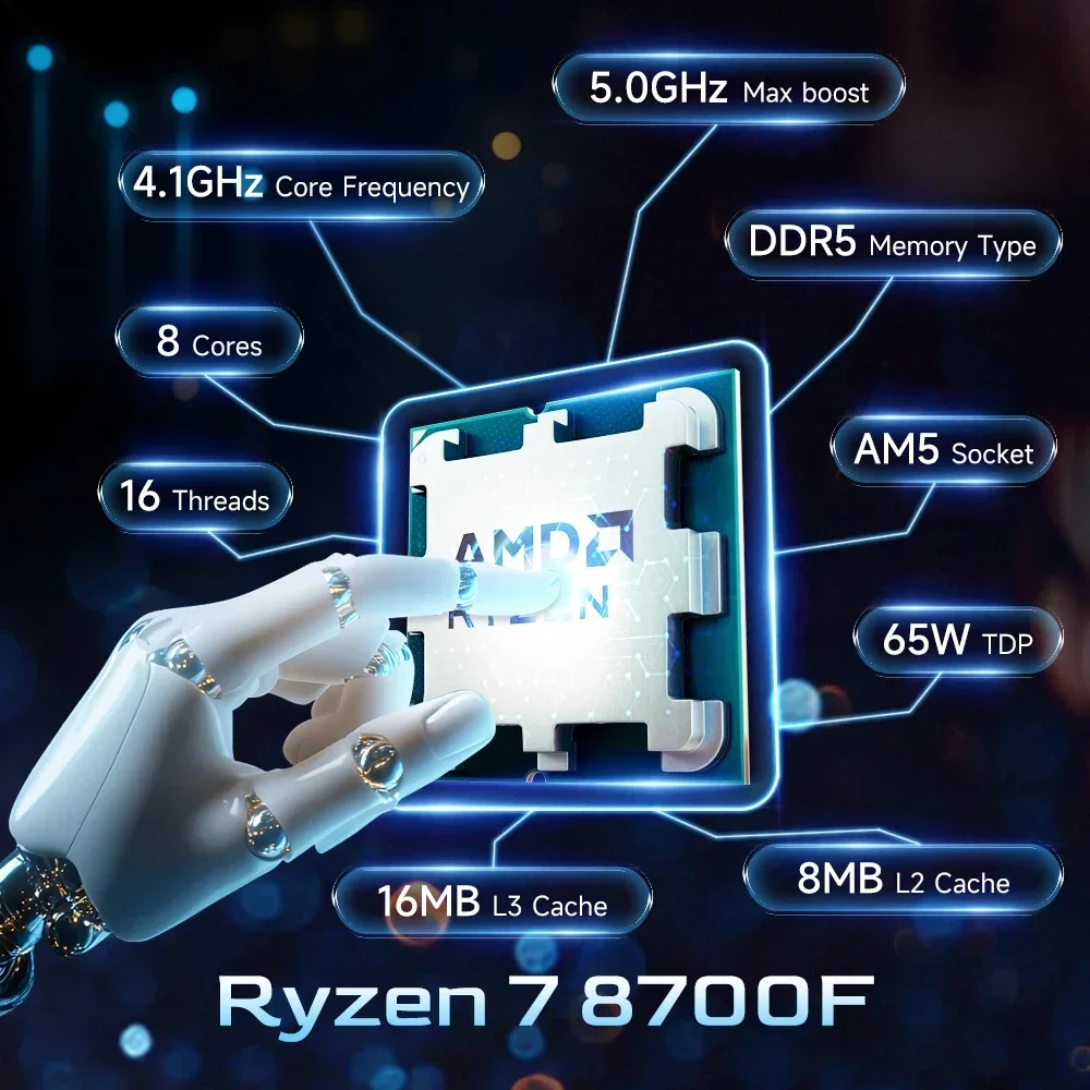 AMD R7 8700F Ryzen 7 8700F Pro – Amd Cpu Ryzen 7 recenzja i cena