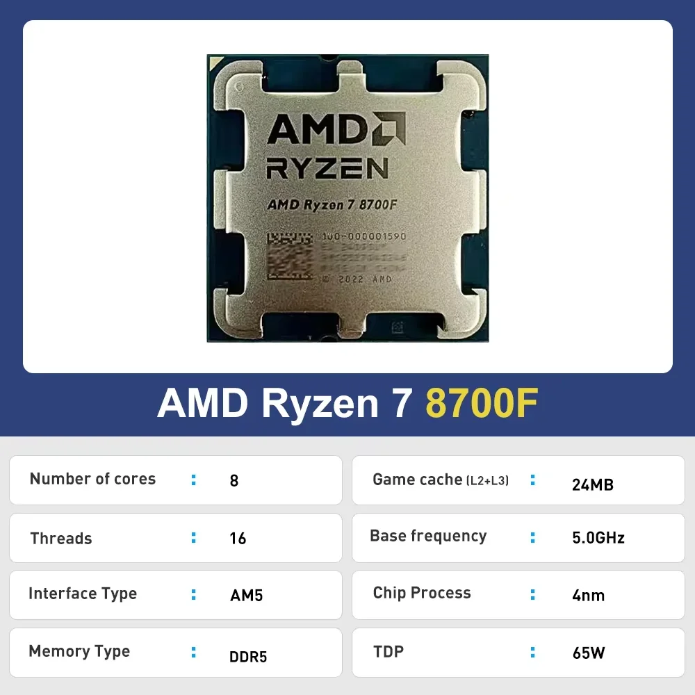 AMD R7 8700F Ryzen 7 8700F Pro – Amd Cpu Ryzen 7 recenzja i cena