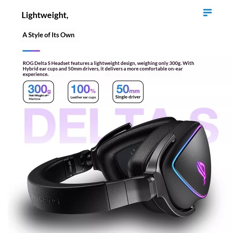 Lekkie słuchawki gamingowe nau – Gaming Headset recenzja i cena