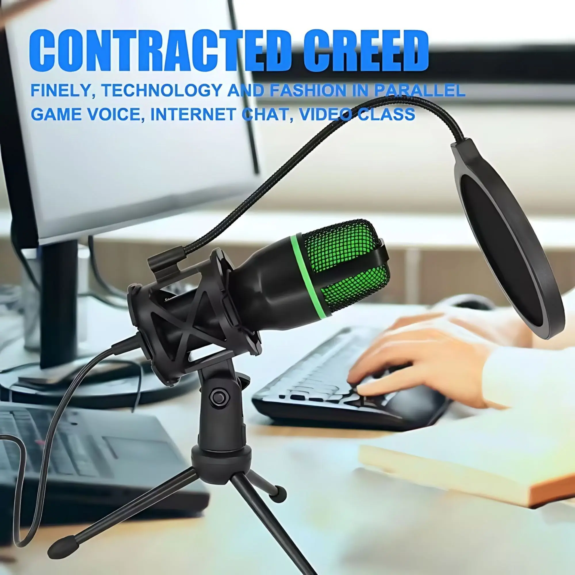 Profesjonalny zestaw mikrofonu – Pc Gaming Youtube recenzja i cena