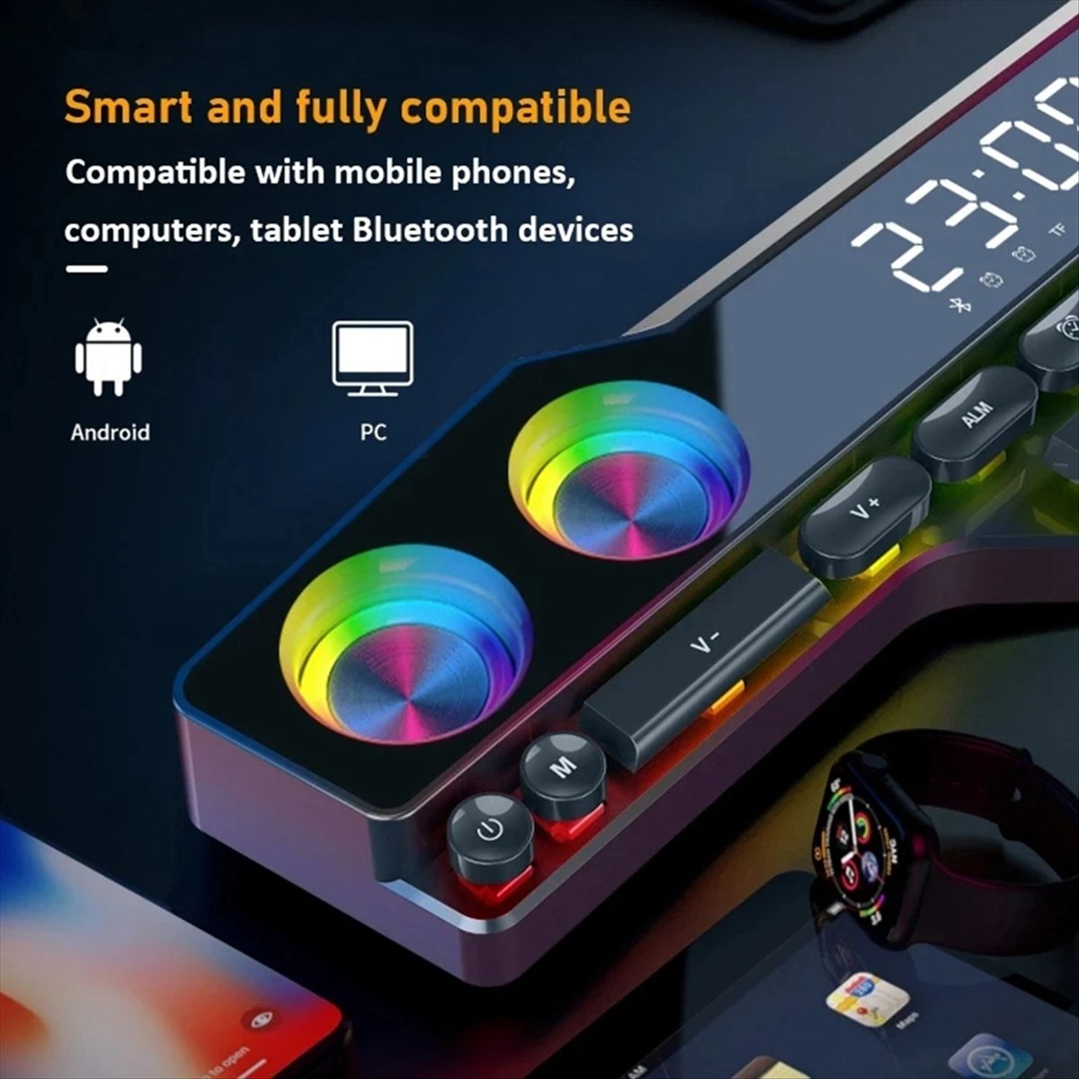 Głośniki DTC5 V18 Dazzle Colou – Gaming Speaker recenzja i cena
