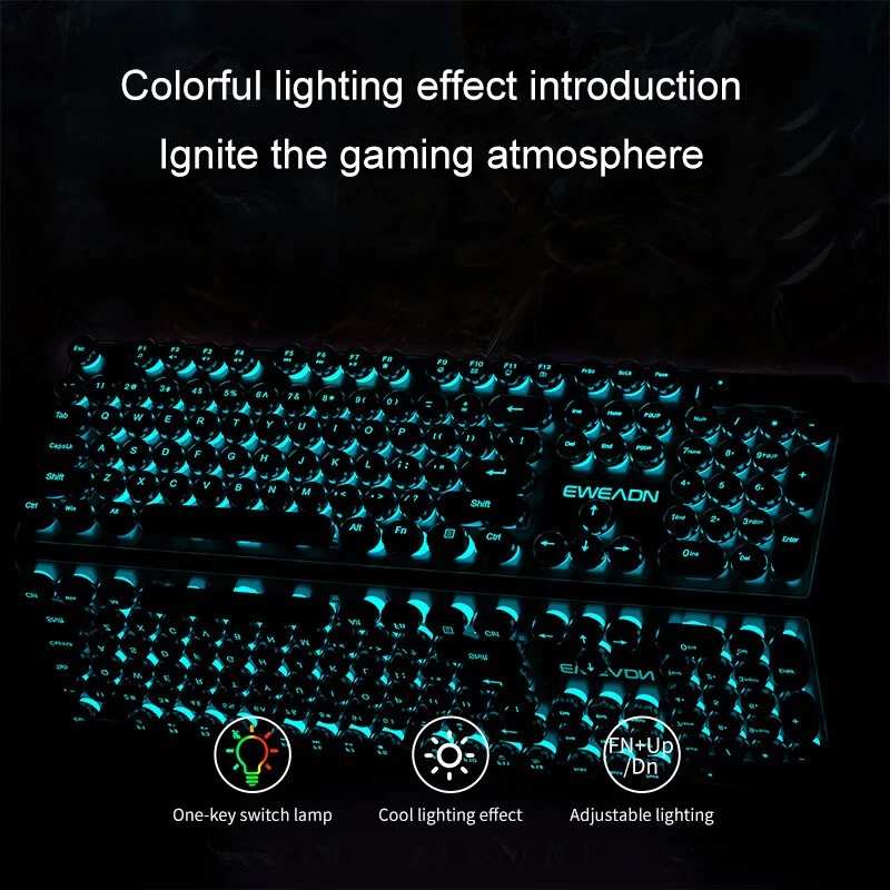Zestaw klawiatura i mysz w sty – Pc Gaming Keyboard recenzja i cena