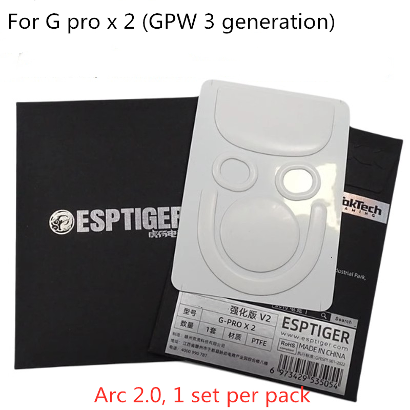 1 opakowanie oryginalnych stop – Logitech Mouse G Pro X Superlight recenzja i cena