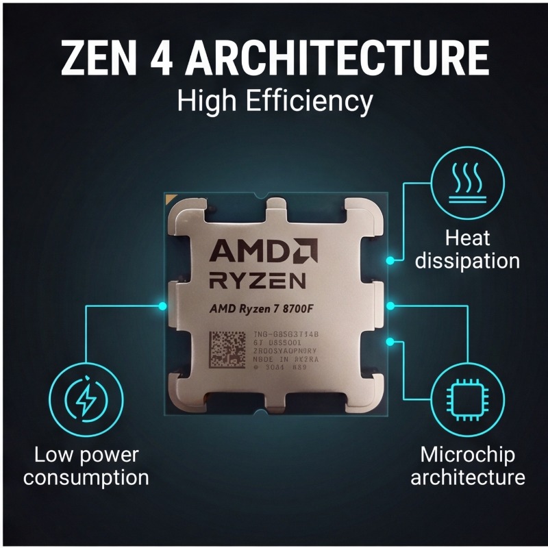 Procesor AMD Ryzen 7 8700F do  – Amd Cpu Ryzen 7 recenzja i cena