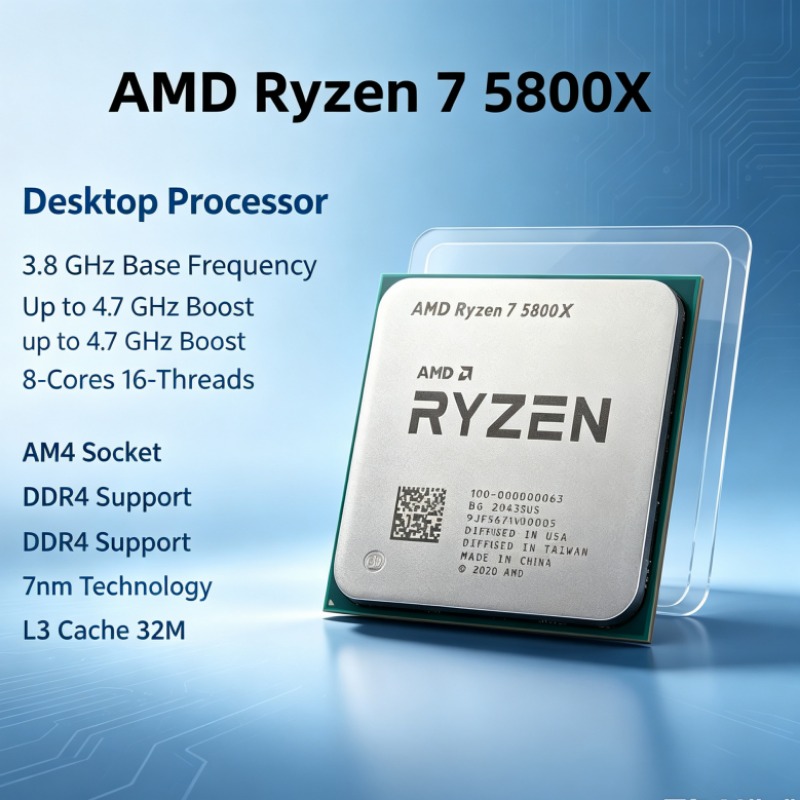 AMD Ryzen 7 5800X R7 5800X AM4 – Amd Cpu Ryzen 7 recenzja i cena