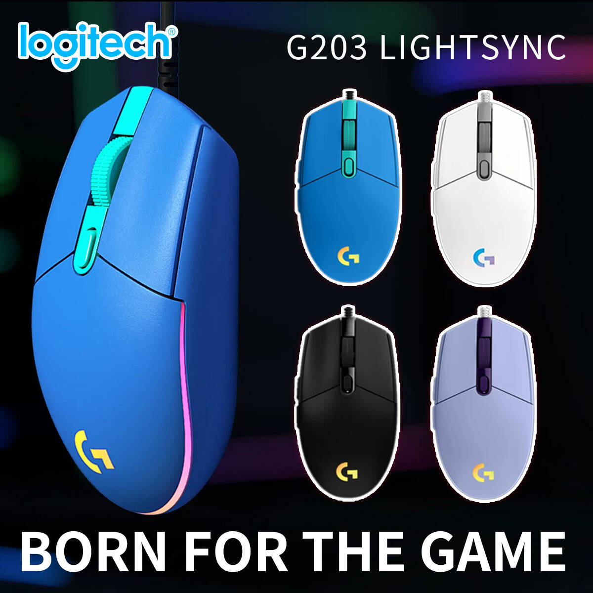 Logitech G203 Przewodowa Mysz  – Logitech Mouse G203 recenzja i cena