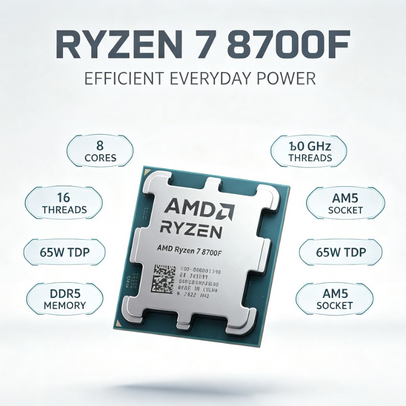Procesor Ryzen 7 8700F, proces – Amd Cpu Ryzen 7 recenzja i cena